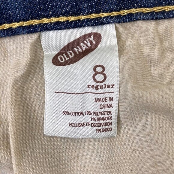 the Diva Old Navy Jeans Women's size 8 Regular Straight Leg Skinny Blue 33 x 31 - Picture 7 of 8